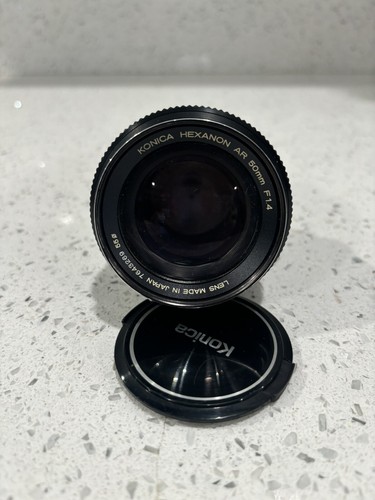 Konica hexanon f 1 - konica, mm