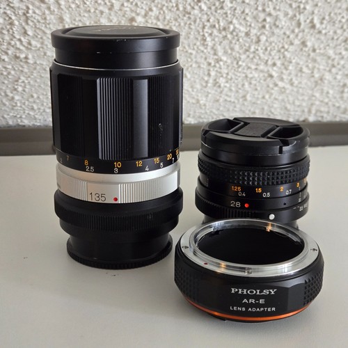 Konica hexanon 28mm - hexanon, ar